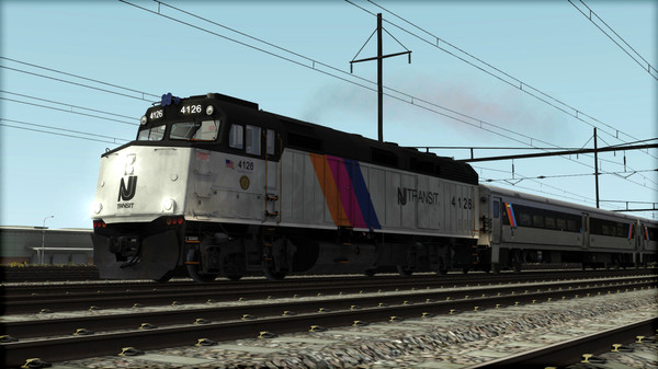 Скриншот из Train Simulator: NJ TRANSIT® F40PH -2CAT Loco Add-On