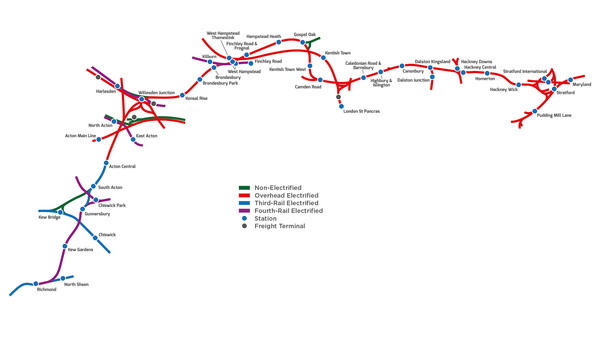 Скриншот из Train Simulator: North London Line Route Add-On