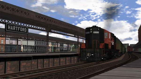 Скриншот из Train Simulator: Springfield Line: Springfield – New Haven Route Add-On