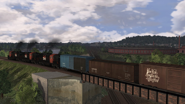 Скриншот из Train Simulator: Springfield Line: Springfield – New Haven Route Add-On