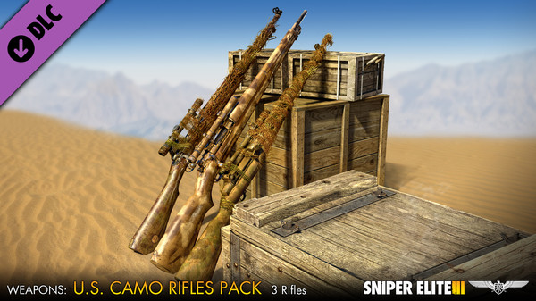 Скриншот из Sniper Elite 3 - U.S. Camouflage Rifles Pack