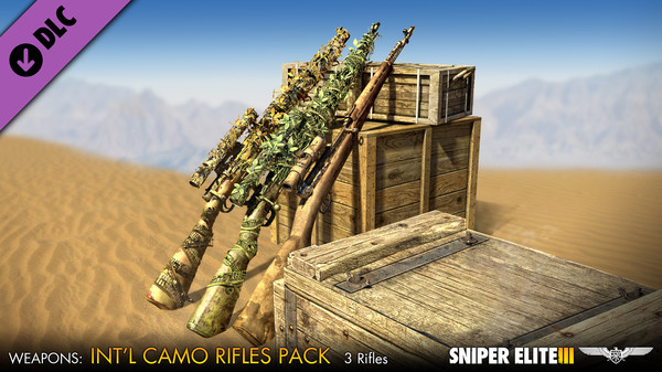 Скриншот из Sniper Elite 3 - International Camouflage Rifles Pack