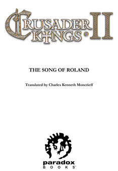 Скриншот из Crusader Kings II: The Song of Roland Ebook
