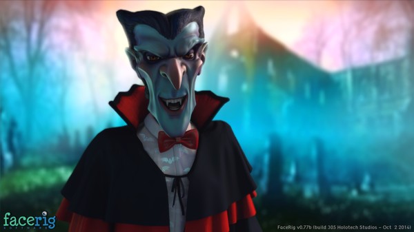 Скриншот из FaceRig Halloween Avatars 2014