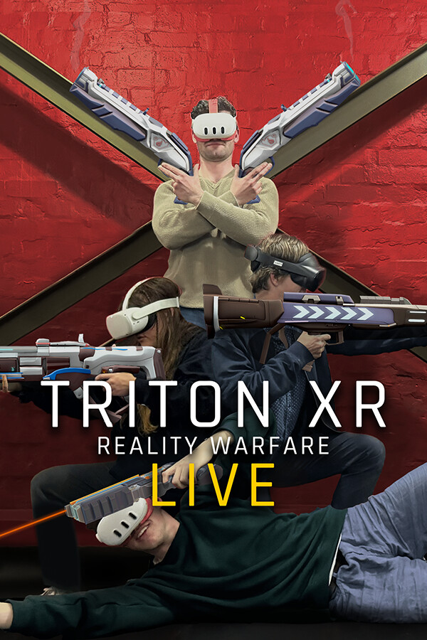 Steam portrait for TritonXR: Reality Warfare LIVE.