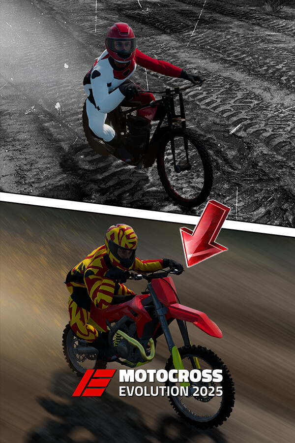Steam portrait for Motocross Evolution 2025.