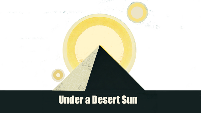 Under a Desert Sun: Seekers of the Cursed Vessel Logo