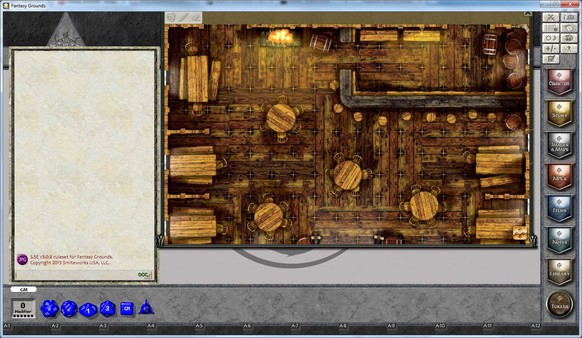 Скриншот из Fantasy Grounds - Maps: Cobblestone City and Inn
