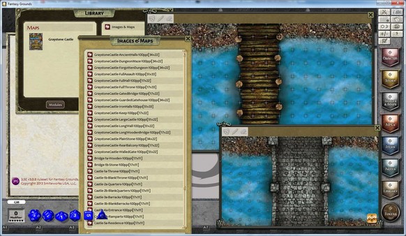 Скриншот из Fantasy Grounds - Maps: Graystone Castle