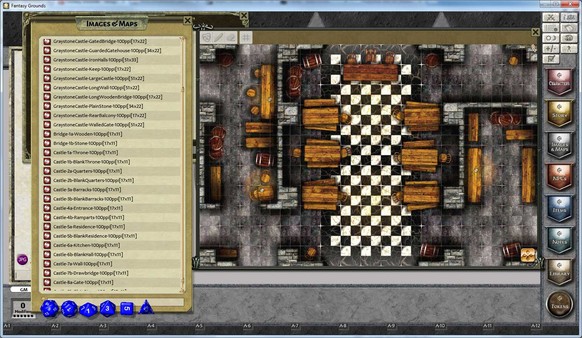 Скриншот из Fantasy Grounds - Maps: Graystone Castle