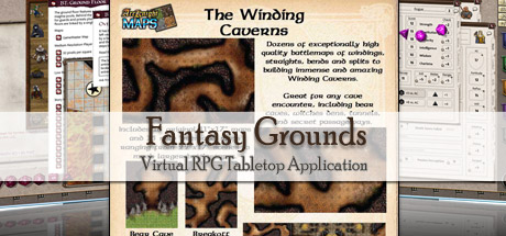 Fantasy Grounds - Maps: Winding Caverns cover art