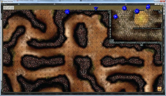 Скриншот из Fantasy Grounds - Maps: Winding Caverns