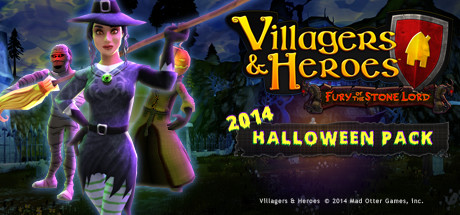 Villagers and Heroes: 2014 Halloween Pack cover art