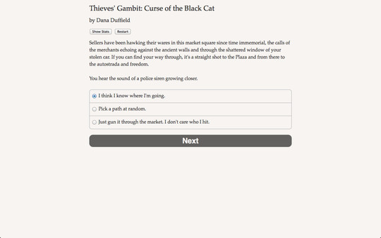 Thieves' Gambit: The Curse of the Black Cat game for Linux 1