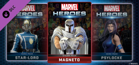 Marvel Heroes 2015 - Magneto Hero Pack cover art