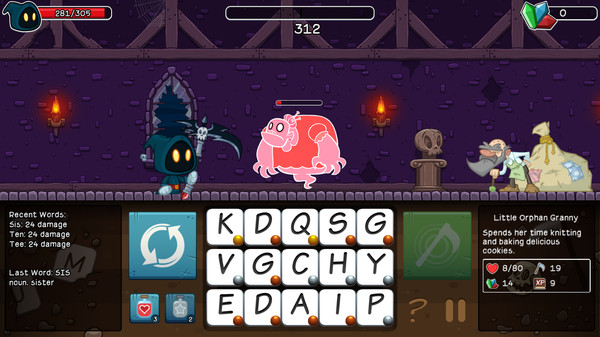 Скриншот из Letter Quest: Grimm's Journey