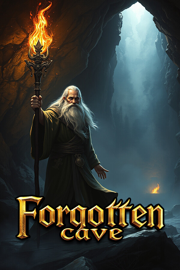 Steam portrait for Forgotten Cave: Roguelite Dungeon Crawler.