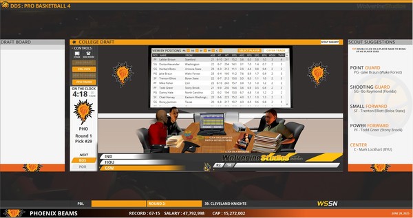 скриншот Draft Day Sports Pro Basketball 4 4
