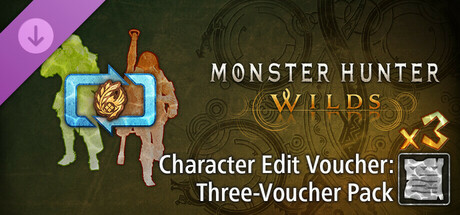 Monster Hunter Wilds - Character Edit Voucher: Three-Voucher Pack cover art