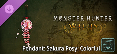 View Monster Hunter Wilds - Pendant: Sakura Posy: Colorful on IsThereAnyDeal