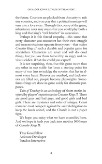 Скриншот из Crusader Kings II: Tales of Treachery EBook
