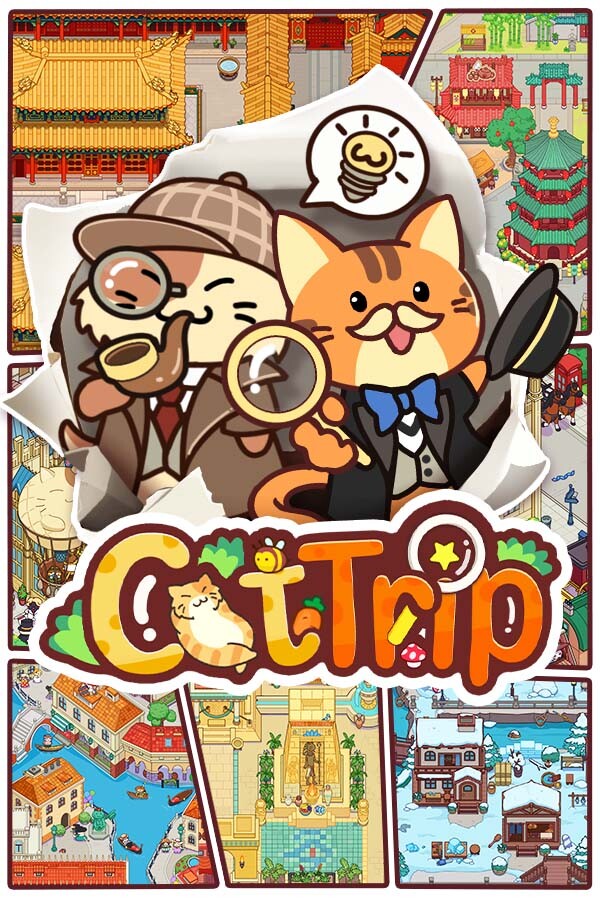 Steam portrait for Cat Trip.
