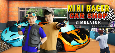 Mini Racer Car Shop Simulator cover art