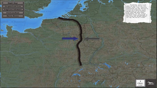 Скриншот из Across the Rhine