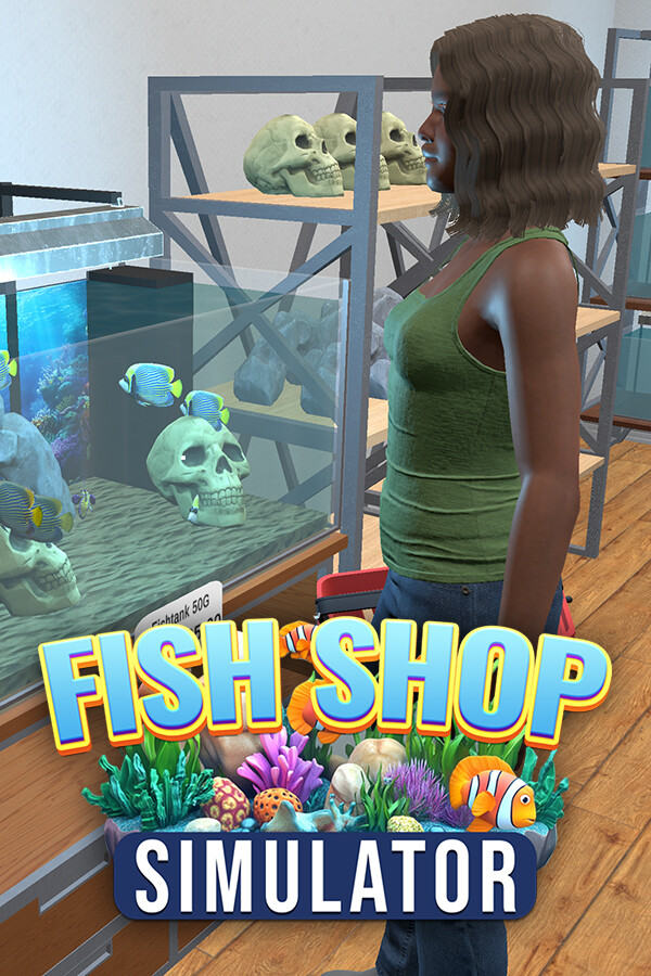 Steam portrait for Fish Shop Simulator.