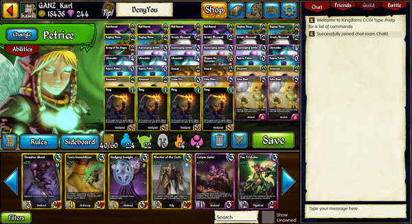 Kingdoms CCG game for windows Pc 1