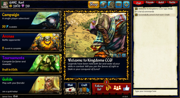 Скриншот из Kingdoms CCG