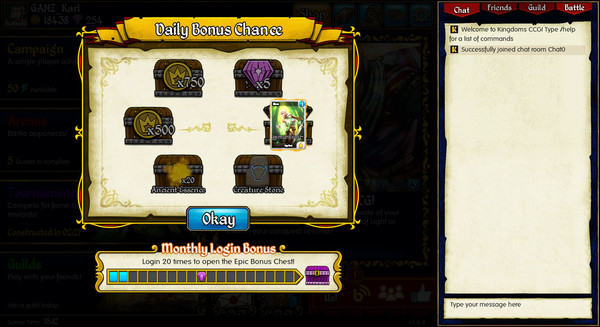 Скриншот из Kingdoms CCG
