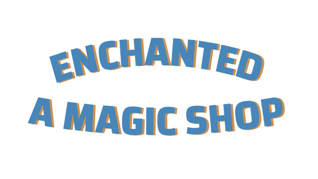Enchanted - A Magic Shop Logo