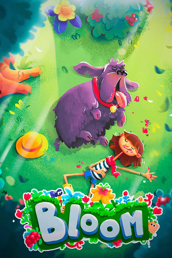Steam portrait for Bloom - a puzzle adventure.