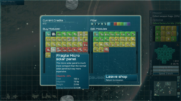 BossConstructor minimum requirements