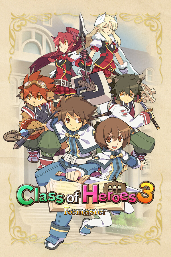 Steam portrait for Class of Heroes 3 Remaster.