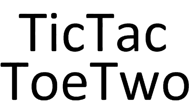 TicTacToeTwo Logo