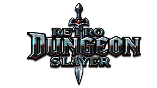 Retro Dungeon Slayer Logo
