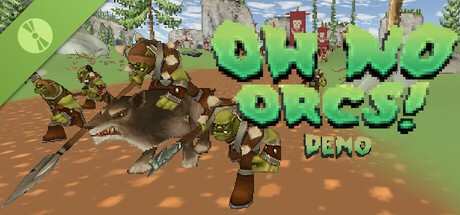 Oh no, orcs! Demo cover art