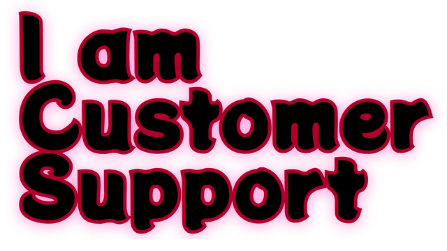 I am Customer Support. Logo