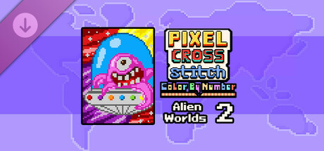 Pixel Cross Stitch - Alien Worlds Pack 2 cover art