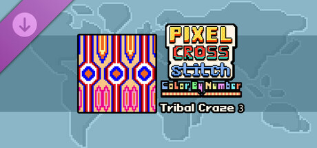 Pixel Cross Stitch - Tribal Craze Pack 3 cover art