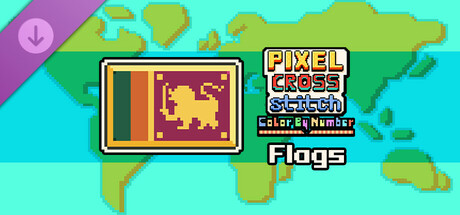 Pixel Cross Stitch - Flags Pack cover art