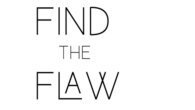 Find The Flaw Logo