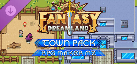 RPG Maker MZ - Fantasy Dreamland - Town Pack cover art