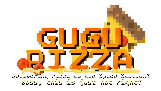 GuGu Pizza : Delivering Pizza to the Space Station? Boss, this is just not right! Logo