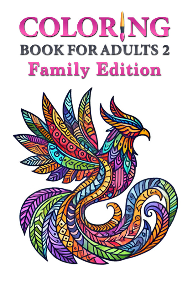 Steam portrait for Coloring Book for Adults 2 - Family Edition.
