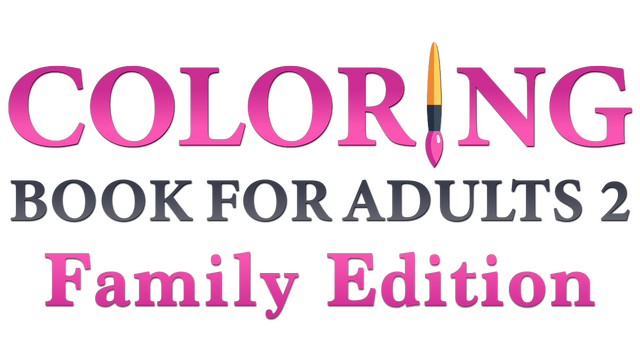 Coloring Book for Adults 2 - Family Edition Logo