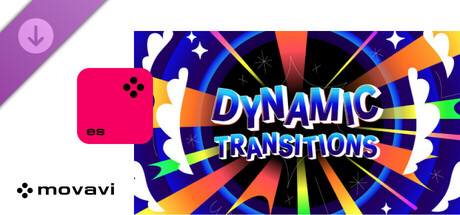 Movavi Video Editor 2025 - Dynamic Transitions Pack cover art