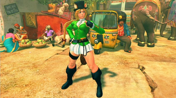 Скриншот из USFIV: Femme Fatale Wild Pack